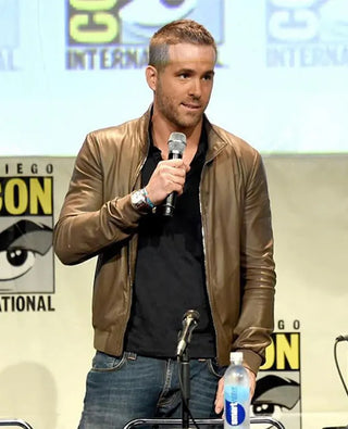 Ryan Reynolds Leather Jacket