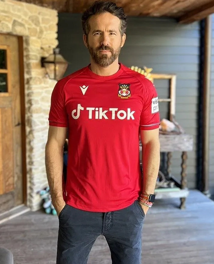 Ryan Reynolds Wrexham AFC Red T-shirt