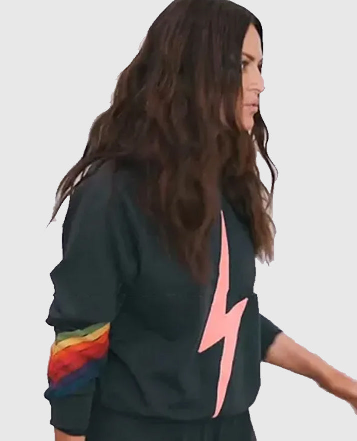 RHOSLC Lisa’s Navy Lightning Bolt Sweatshirt