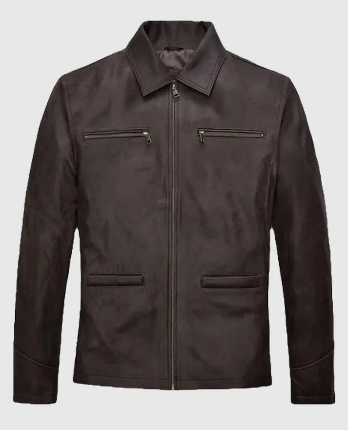 Sam Worthington Leather Jacket