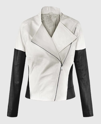 Sandra Bullock Leather Biker Jacket