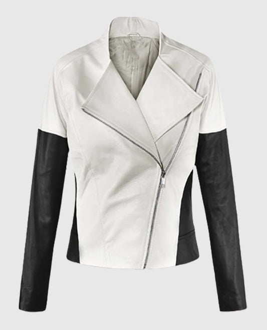Sandra Bullock Leather Biker Jacket