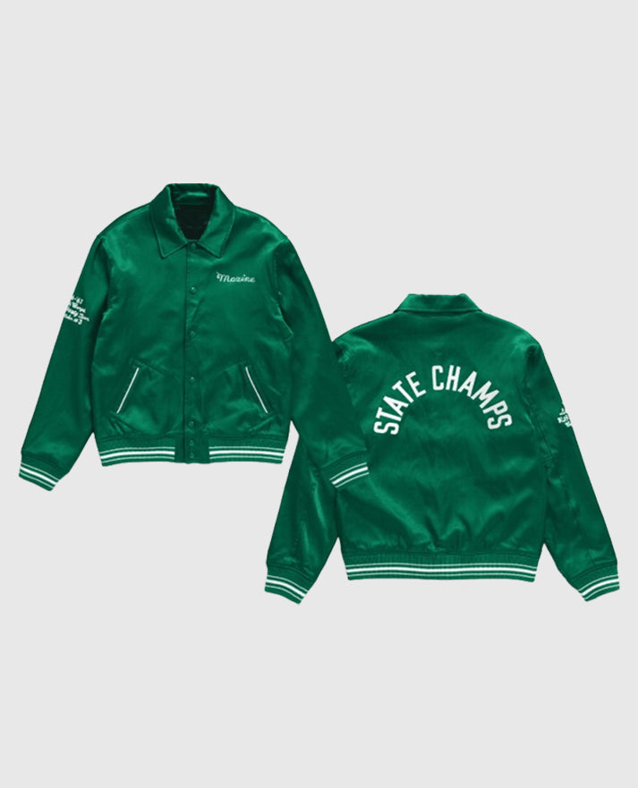 MaXXXine 2024 Mia Goth Green Jacket
