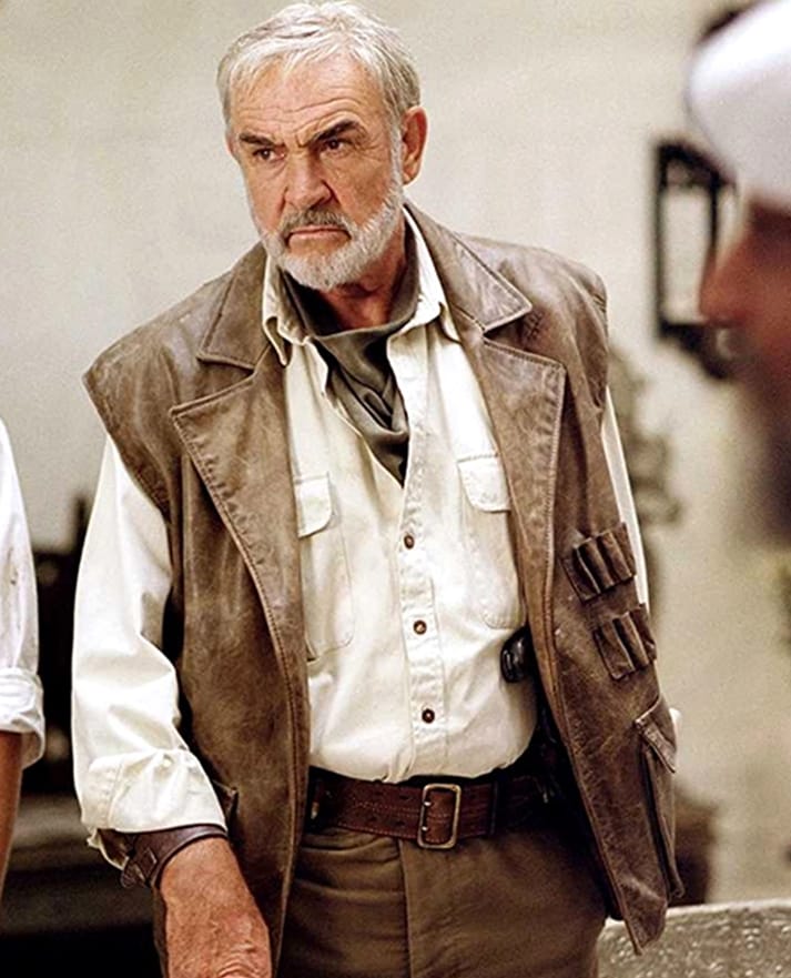Sean Connery League of Extraordinary Gentlemen Leather Vest