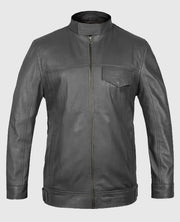 Shia Labeouf Transformers 3 Black Leather Jacket