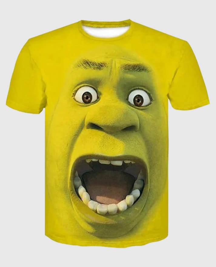 Shrek Unisex Green T-Shirt