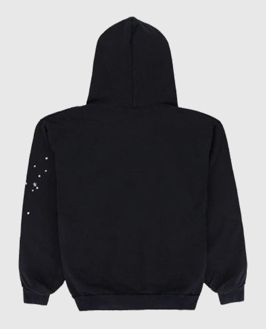 Sp5der I Heart SP5 Black Souvenir Hoodie