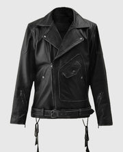  Street Style Biker Leather Jacket