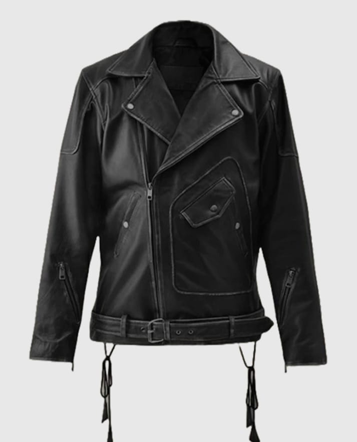  Street Style Biker Leather Jacket