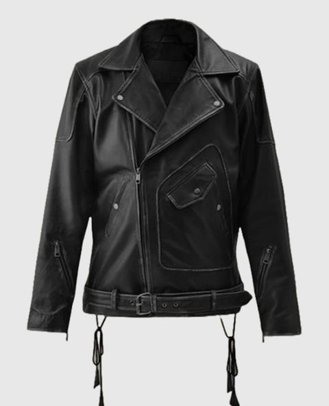  Street Style Biker Leather Jacket