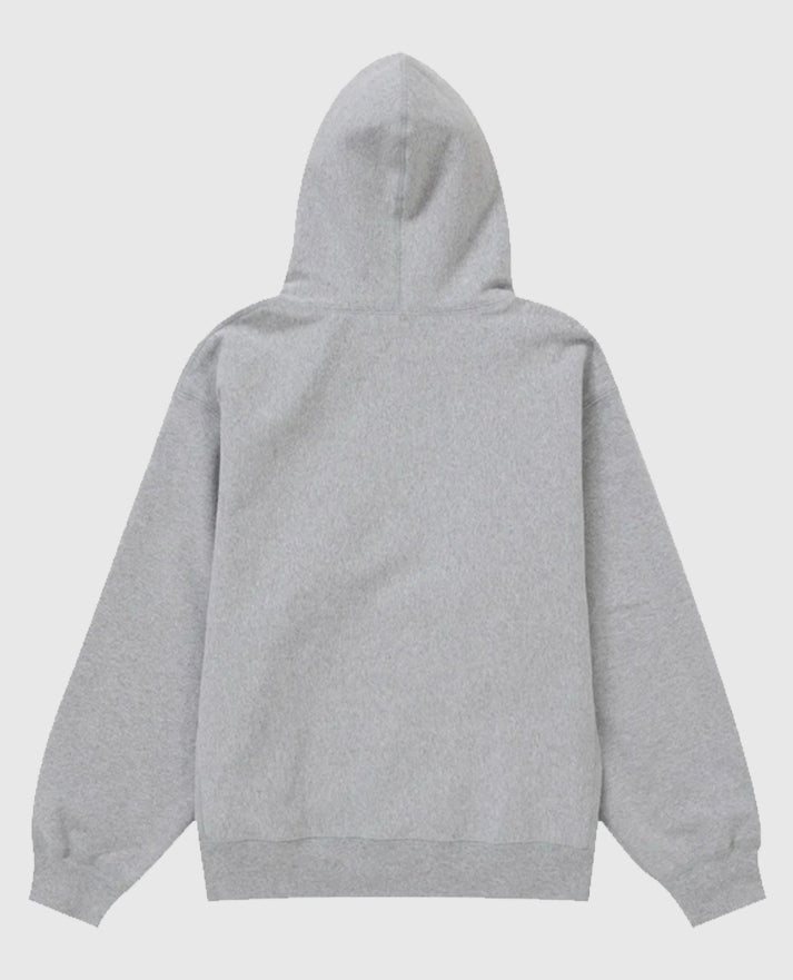 Supreme KAWS Chalk Logo Gray Hooded Sweatshirt