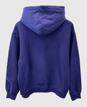 Supreme KAWS Chalk Logo purple Hooded Sweatshirt back view