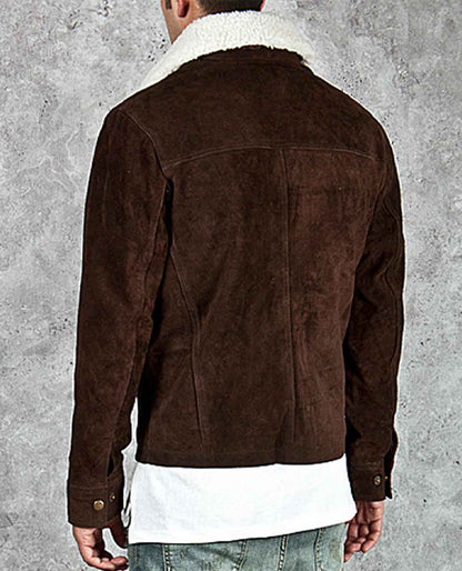 The Walking Dead Rick Grimes Suede Jacket