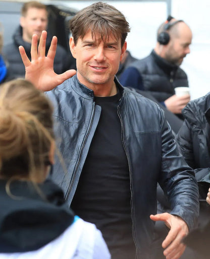 Tom Cruise Mission Impossible Fallout Leather Jacket