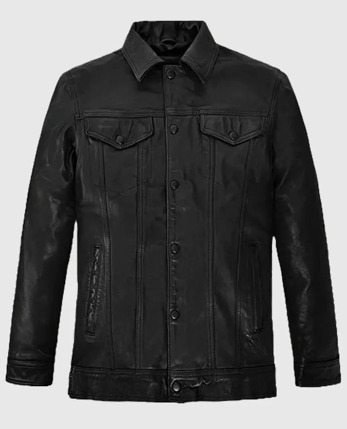 Tom Holland Uncharted Leather Jacket - second image