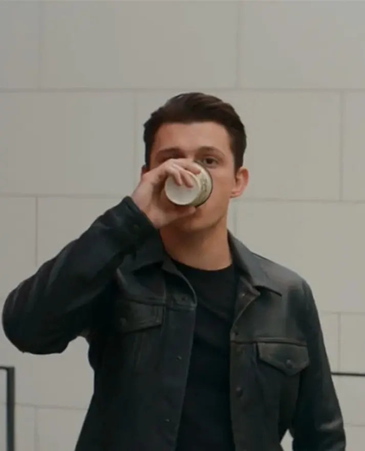 Tom Holland Uncharted Leather Jacket