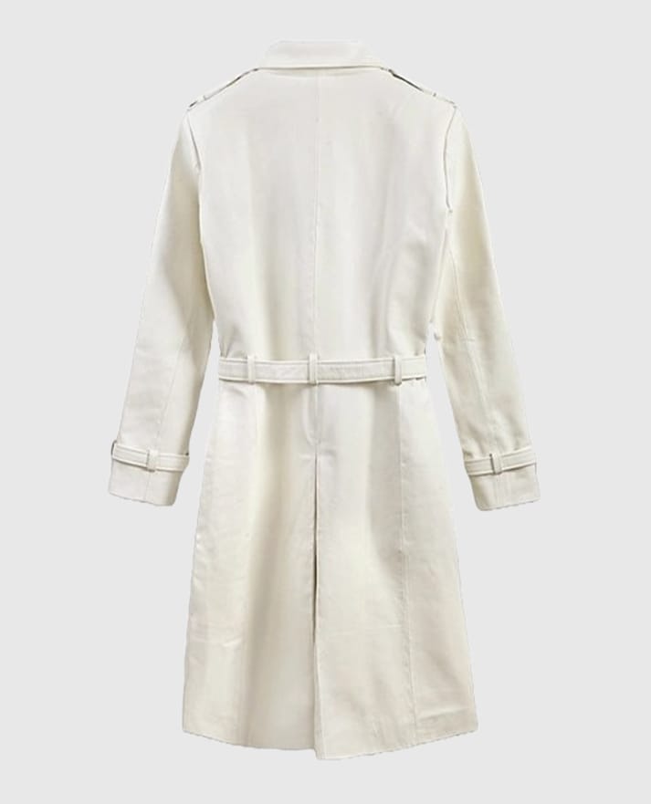 Vanessa Kirby Mission Impossible Fallout Leather Long Coat