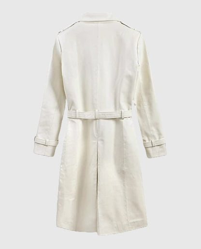 Vanessa Kirby Mission Impossible Fallout Leather Long Coat