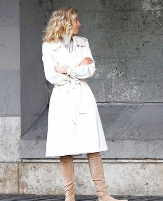 Vanessa Kirby Mission Impossible Fallout Leather Long Coat