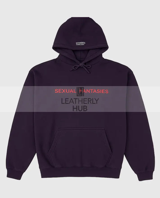 Vetements Purple Hoodie