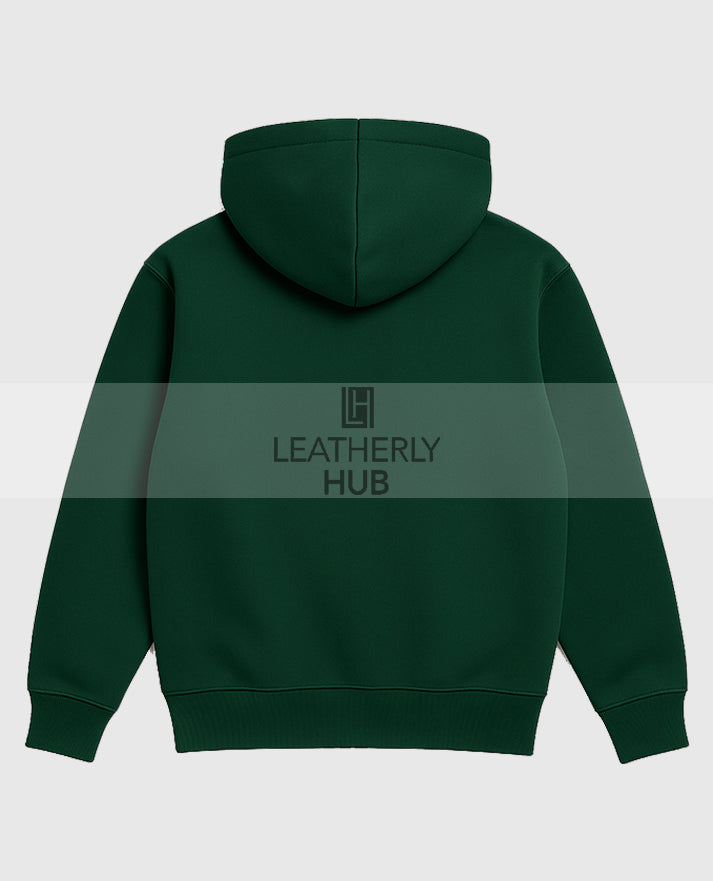 Y2K Kozy Green Hoodie