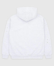 grey Sp5der OG Web Hoodie back view