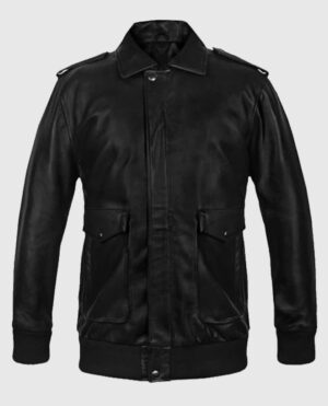 A2 Flight Bomber Leather Jacket