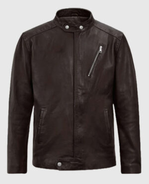 Motorad Brown Biker Leather Jacket