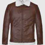B3 Aviator Spanish Brown Leather Jacket