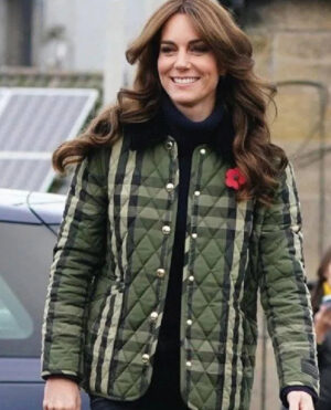 Kate Middleton Quilted Burberry Jacket