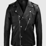 Beast Black Biker Leather Jacket