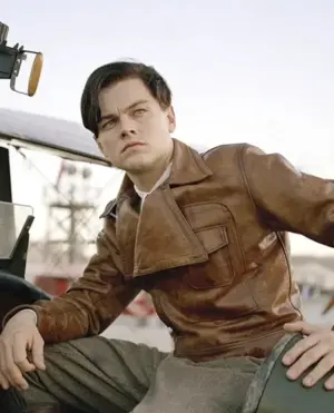 Leonardo DiCaprio The Aviator Leather Jacket