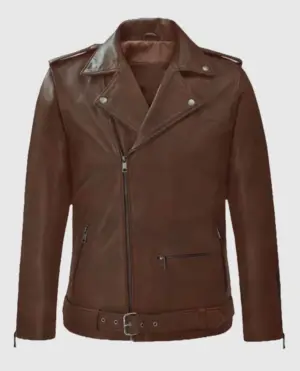 Rutland Spanish Brown Riding Leather Jacket