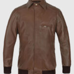Men's Hunter Bomber Leather Jacket