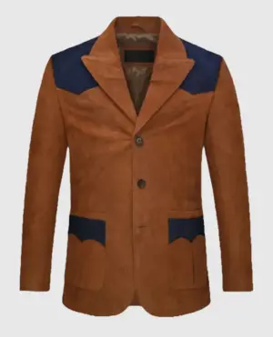 Suede Western Leather Blazer