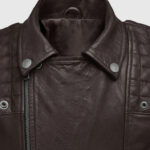 Ironwood Brown Biker Leather Jacket