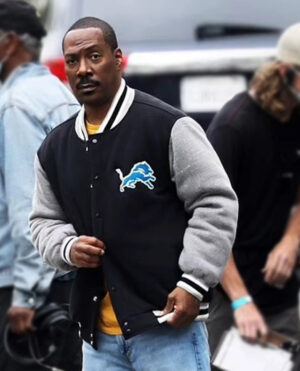 Beverly Hills Cop 2024 Eddie Murphy Detroit Lions Jacket
