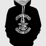 Vegeta Skeleton Scary Super Saiyan Hoodie