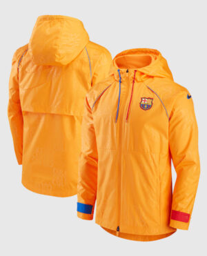 Nike FC Barcelona Orange Jacket