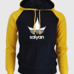 Saiyan Adidas Yellow and Black Hoodie