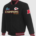 Chiefs Super Bowl LVII Champions Full-Zip Black Jacket